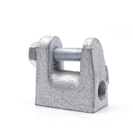 Galvanized Masteel Cast Iron Tiger Card Square Tiger Clip Channel Steel Beam Clip C Type I-Steel