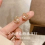 小巧心形桃心爱心耳钉