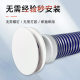 Factory direct sales of a generation of fresh air system ultra-thin round invisible new air vent decorative cover exhaust air vent hood