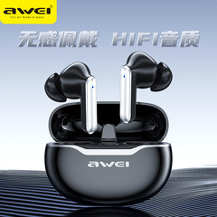 AWEI - Private Brand Cross-Border TWS Earphones from Weihua Strong North, Long Battery Life Fast Charging Gaming Bluetooth Earphones for Dropshipping