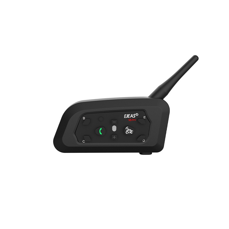 EJEAS transfronterizo V6C paquete doble los cinco Full Duplex CVC reducción de ruido especial árbitro walkie-talkie para eventos deportivos