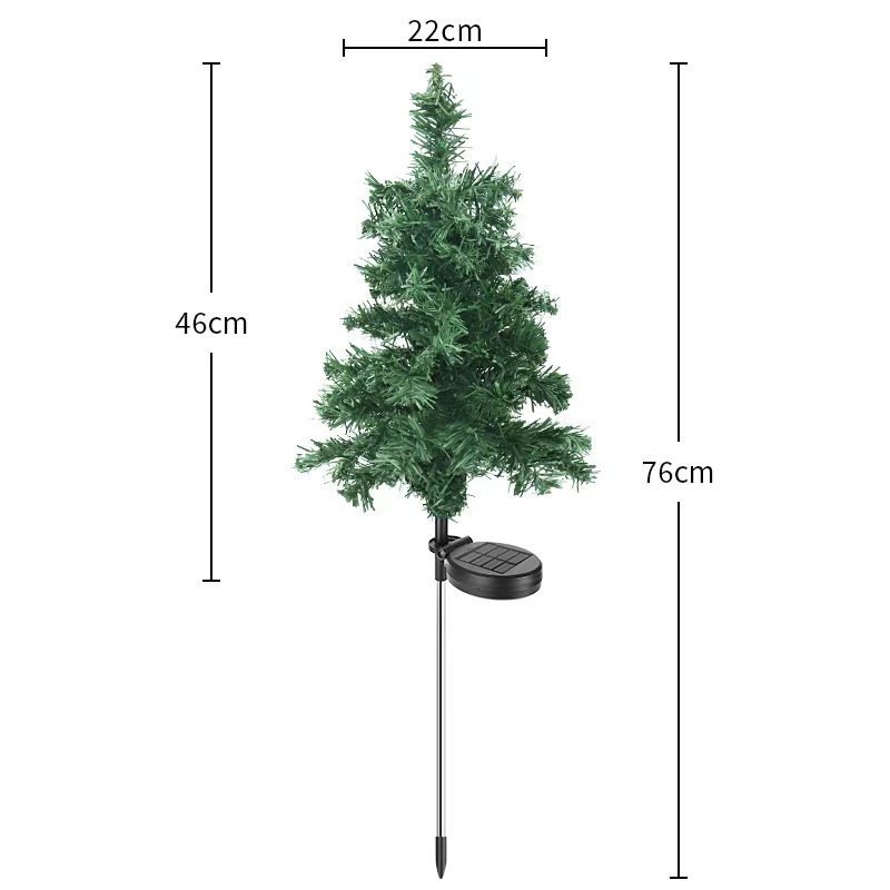 4색 스트링 조명 [장식 없음]