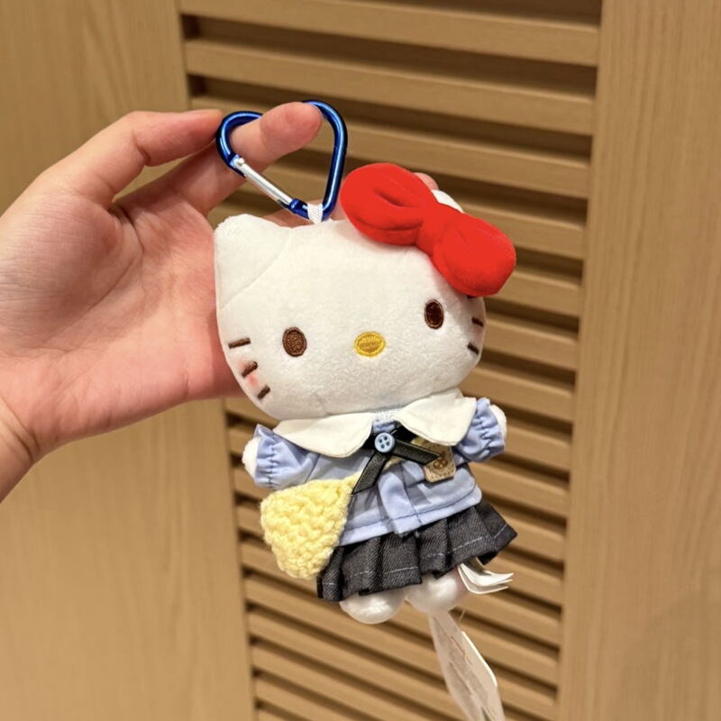 本物のハローキティサンリオバッグペンダントぬいぐるみキーホルダースクールバッグペンダント人形|undefined