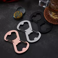 The bottle opening device stainless steel 8 -character buckle up the mountainer clinker fast hanging key lock buckle buckle backpack buckle s -type buckle S buckle