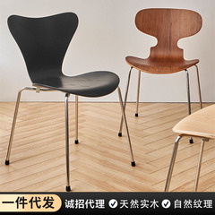 中古ダイニングチェア背もたれダイニングチェア家庭用アリチェアモダンシンプルネット赤スツール北欧クリエイティブインスタ风