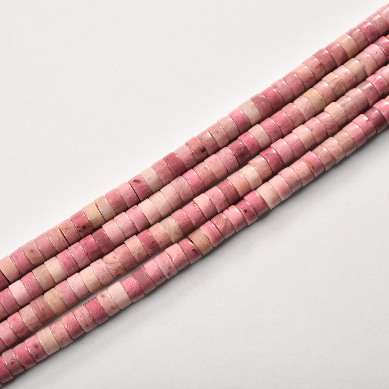 Organic beads, accessory, accessories, 3×6mm, DIY