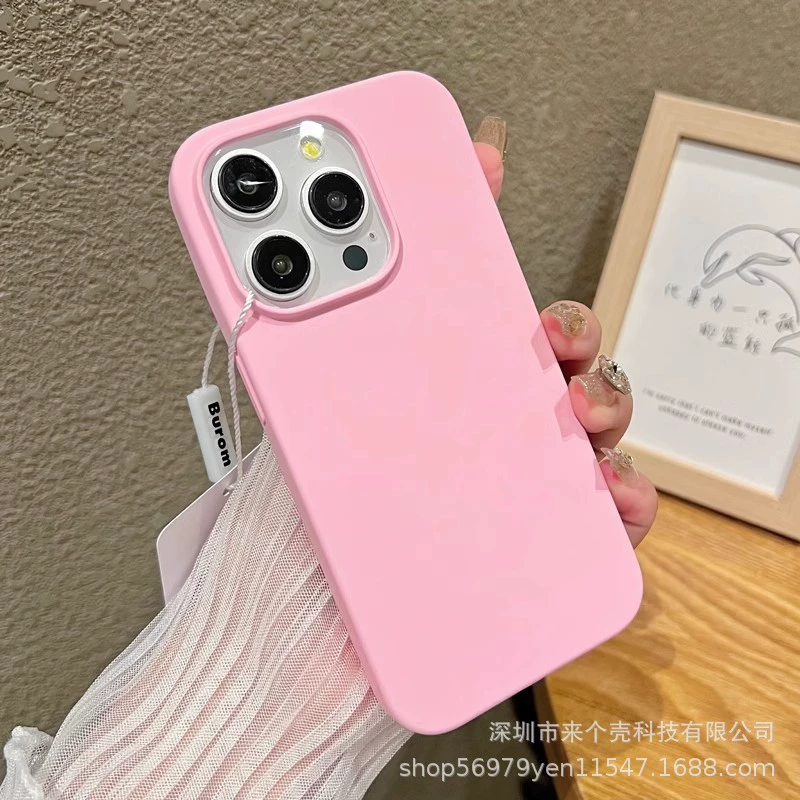 Apple, совместимый ультратонкий чехол для телефона, iPhone 15, силиконовый защитный чехол, iphone, 15promax