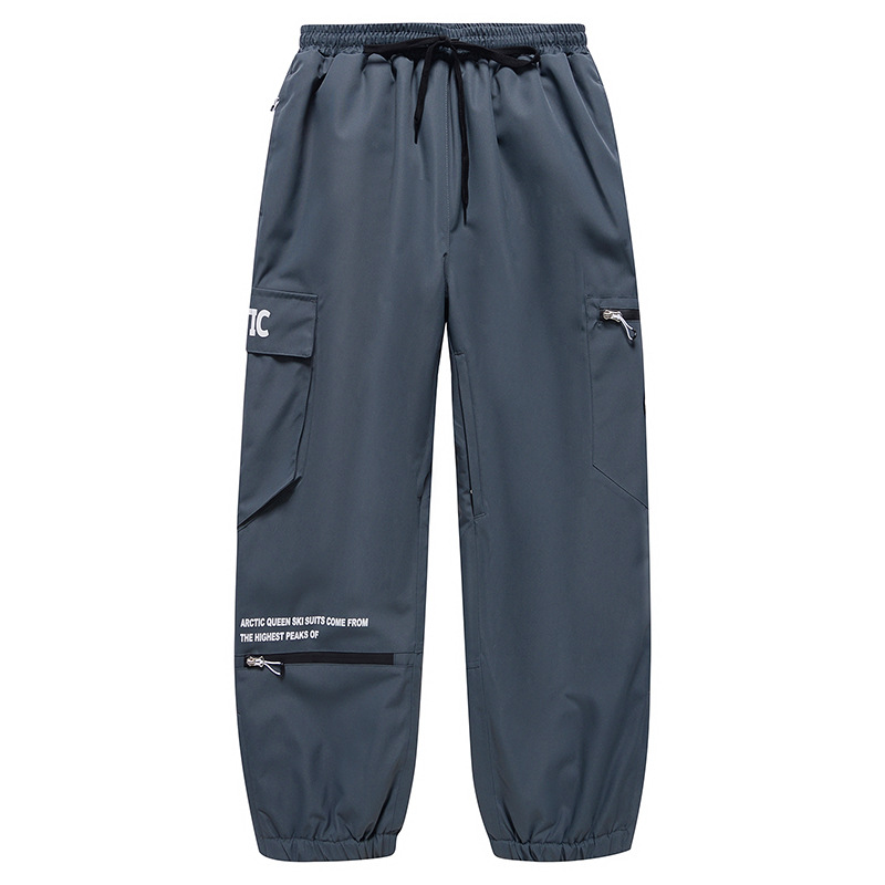 Traje de ropa para niños para hombres y mujeres, ropa y pantalones de snowboard y esquí de doble tabla para exteriores de invierno, a prueba de viento, repelente al agua y cálido._voghion.com