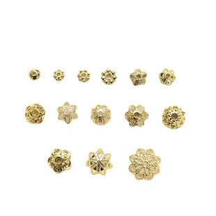 14K����ɫ��ɫ����diy�ֹ������ִ���Ƭ��ñ������� ѩ��Ƭ����