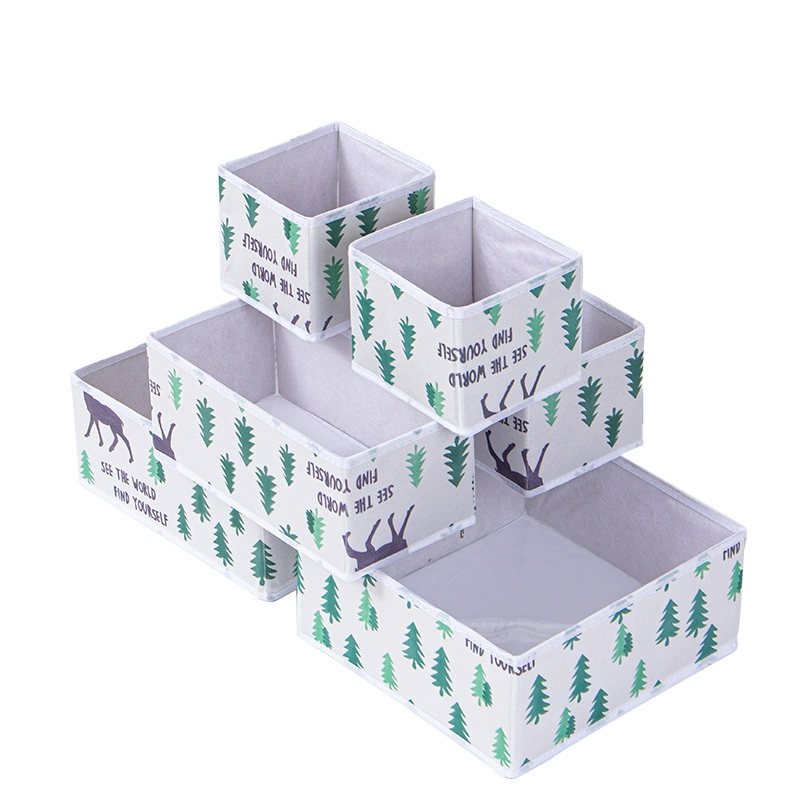 Storage system, set, underwear, overall, tights, socks, storage box, 6 pieces