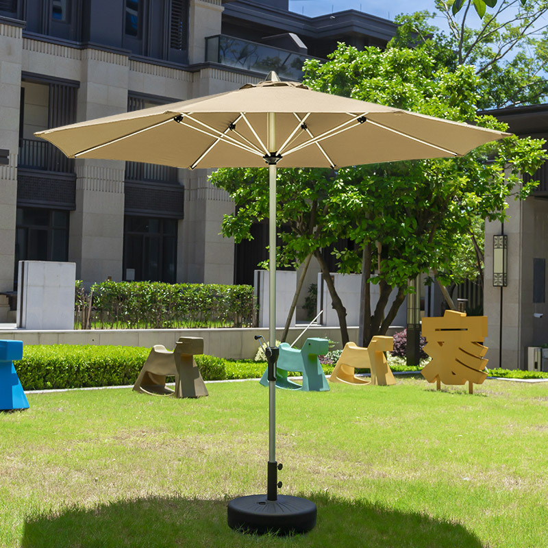 屋外パラソル、中柱傘、ガーデンパラソル、屋外業務用大型日傘、広告折りたたみバルコニーパティオテーブルと椅子の傘|undefined