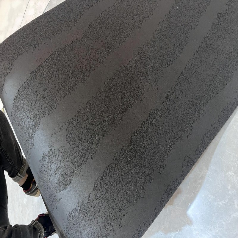 Tablero de vertido de cemento de piedra blanda Tablero de bauxita de piedra flexible ultrafino Tablero de revestimiento de hormigón de agua limpia Decoración de pared de fondo