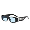 Brand sunglasses with letters suitable for men and women, glasses hip-hop style, European style, internet celebrity, punk style