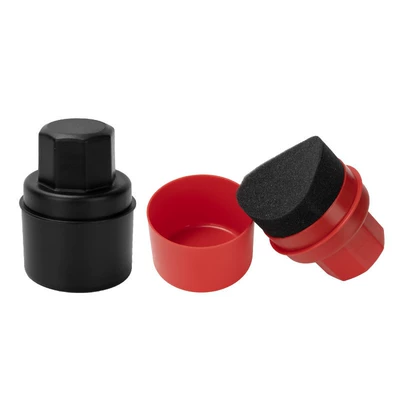 waxing sponge, hand-held curved | Car cleaning tools