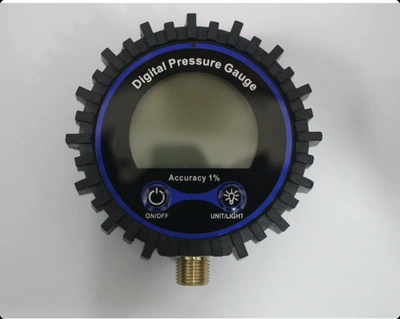 Tire digital display pressure gauge test Tire pressure monitoring system - blue-label