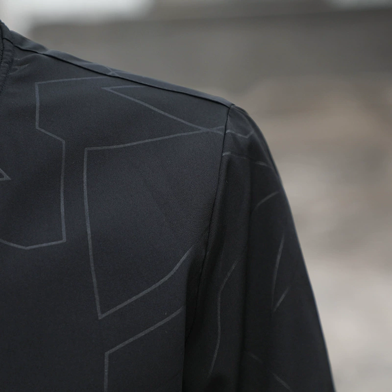 Мужская демисезонная трендовая вместительная куртка для отдыха, большой размер, V-образный вырез
