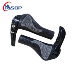 Mountain bike handlebar grips cow and sheep horn-shaped handlebar cycling bicycle handlebar lock-in rubber grip sleeve