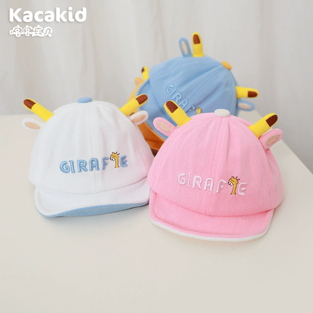 Детская кепка Оптовая новая детская кепка бейсболка для мужчин и женщин мультфильм олень четыре сезона солнцезащитный козырек