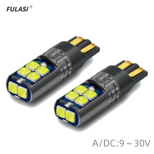 汽车led示宽灯 T10 3030 10SMD 宽压高亮小车灯泡 阅读灯 牌照灯