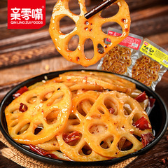 亲零嘴大刀藕片80g/袋香辣味黑鸭味休闲解馋零食小吃实惠量大食品