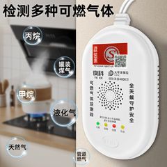 燃气报警器家用厨房饭店煤气天然气液化气餐饮可燃气体泄漏警报器