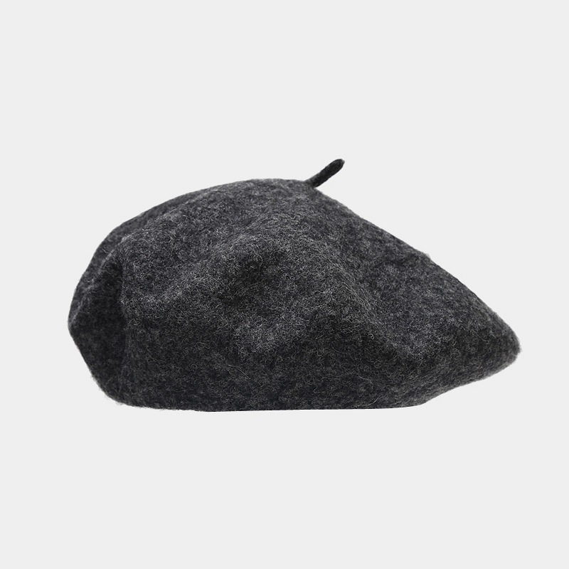 Women's Basic Modern Style Solid Color Eaveless Beret Hat display picture 2
