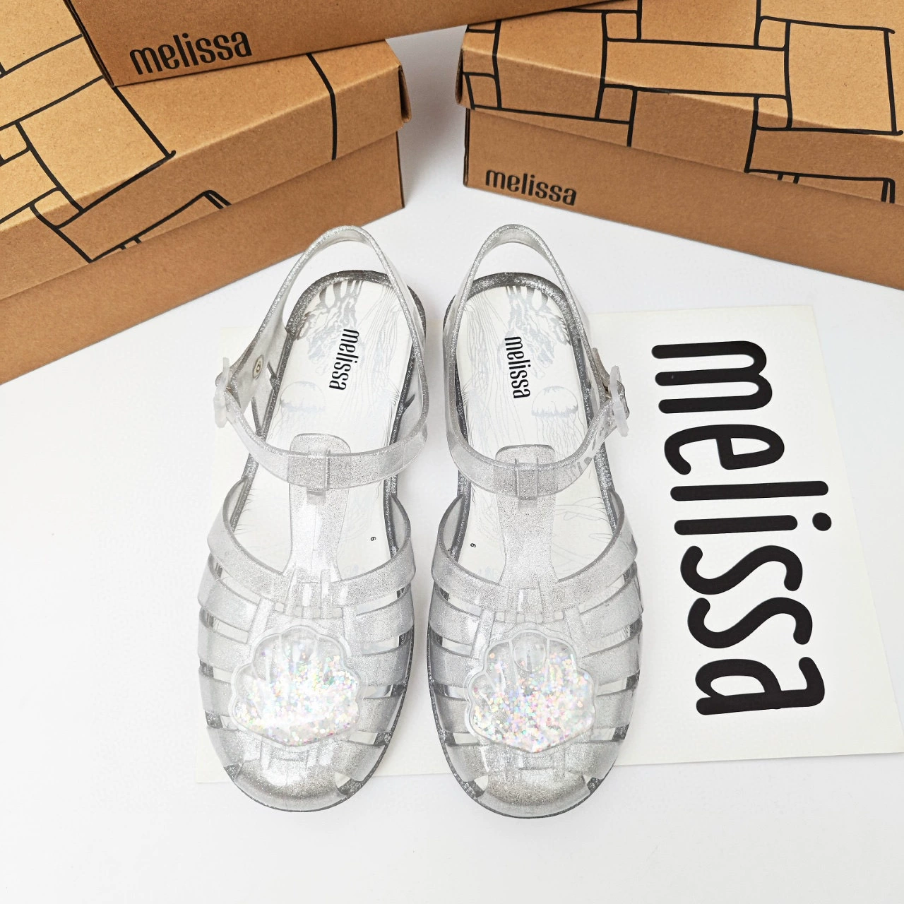 Новая женская обувь Melissa, прозрачные туфли Melissa, женские сандалии Baotou, римская обувь с вырезами, пляжная обувь, ароматная обувь