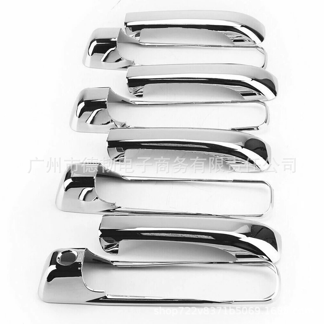 Applicable to 09-18 Dodge Ram 1500 2500 chrome handle stickers Ram door handle decoration