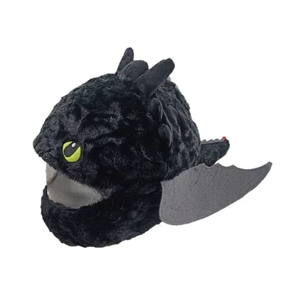 Dəbilqə (Kaska) aksesuarları: Santa Claus Cartoon Plush - black-toothless-boy