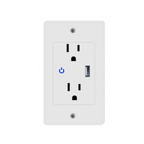 Graffiti solution American Standard Wifi smart wall socket Taiwan Philippines Thailand foreign trade American Standard socket panel