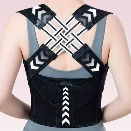 男女兼用背中矯正ベルト、せむし矯正、背中矯正、姿勢矯正、目に見えない矯正器、肩開き矯正、姿勢矯正|undefined