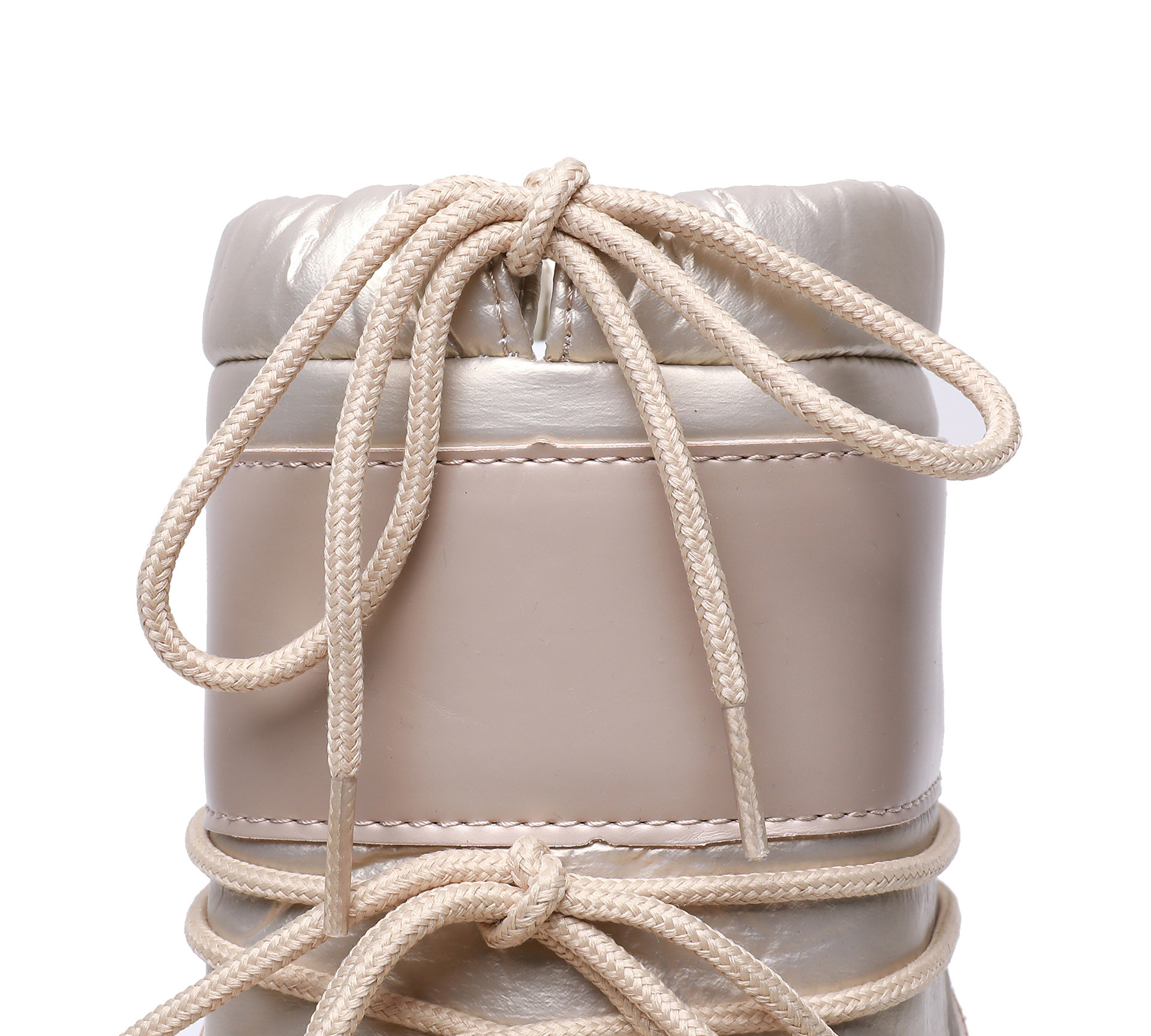 Nuevas botas de nieve cortas, gruesas y cálidas con tejido impermeable y antideslizante para botas espaciales._voghion.com