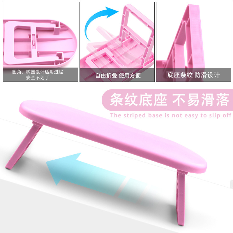 Transfronterizos manicuría almohada plegable y alta luz manicuría almohada de mano de plástico manicuría tienda de manicuras muñeca soporte almohada al por mayor