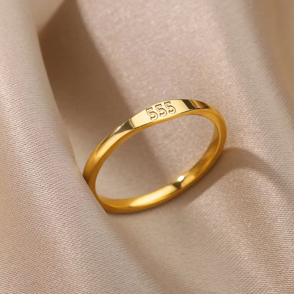 5g Weight 0.03µm-0.05µm Gold Plating Thickness PVD Coated Gold Plating Process Real Gold Plated Plating Material Rings Classification 18K Gold Plating Color 10, 7, 9 Ring Size 1 Piece Quantity Daily Occasion 304 Stainless Steel Material Number Pattern All Seasons Season Unisex Gender Simple Style Style Waterproof Non Tarnish, Plating Craft PVD Coated Real Gold Plated 18K Gold Number 304 Stainless Steel Simple Style Waterproof Non Tarnish Rings 8