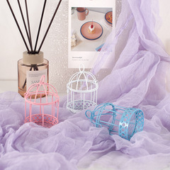 迷你鳥籠拍照攝影擺件背景美妝蛋喜糖裝飾盒子道具飾品拍攝背景