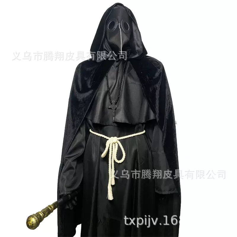 小散单高品cosplay道具瘟疫面具源厂直供亚马逊跨境电商现货