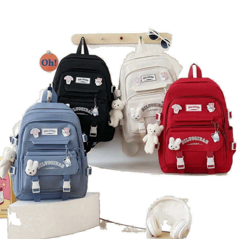 Backpack, universal capacious set, for secondary school