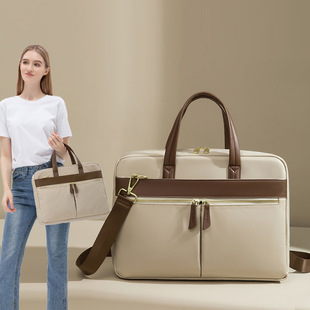 Cross-border Hot Selling Laptop Bag Large Capacity Multi-function Handbag Briefcase Adapt to Apple Huawei Xiaomi