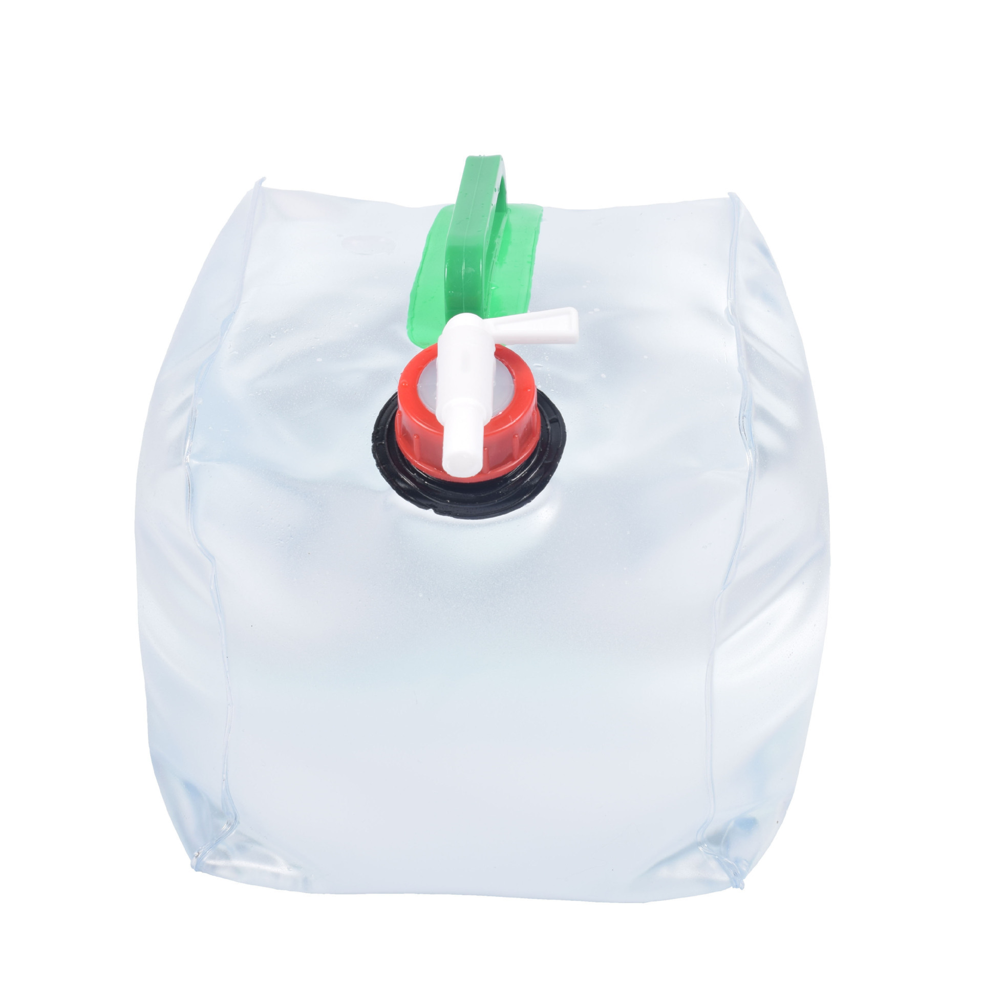 20L Car-Mounted Foldable Water Bag Pvc Square Outdoor Emergency Disaster Relief Survival Water Bottle Portable Water Bucket for Camping