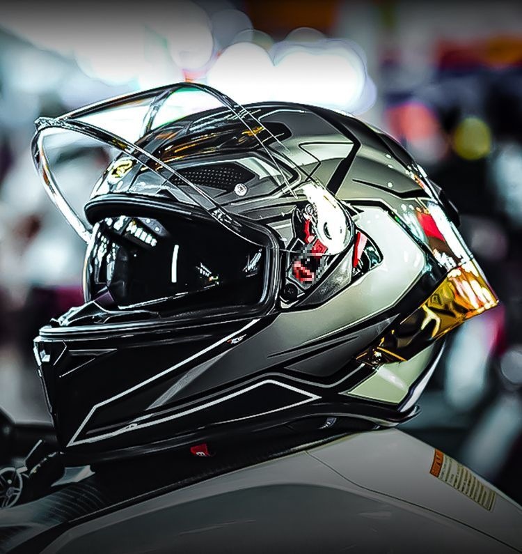 Motorcycle Full Helmet 3C Certified Carbon Fiber Riding Helmet