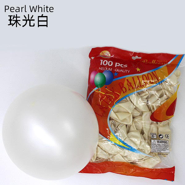 12 pulgadas Pearl White