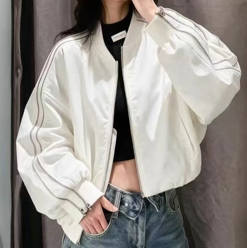Women's Autumn Korean Style Loose Short Jacket, Spring and Autumn Fashionable Versatile Coat, Women's Top