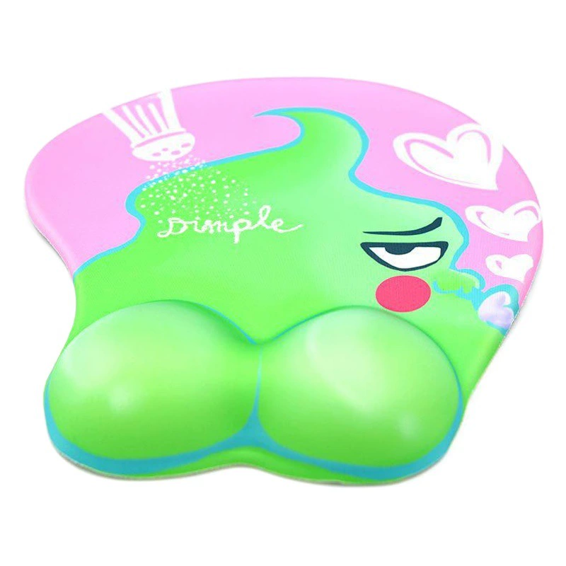 [Заводская поставка] Креативный 3D силиконовый коврик для мыши лайкра материал аниме запястье игровая клавиатура Коврик для мыши