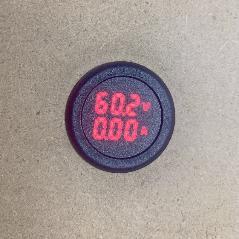 Новая установка круглого постоянного напряжения и тока с двойным дисплеем светодиодный цифровой дисплей измерительная головка DC 100V 10A 50A100A