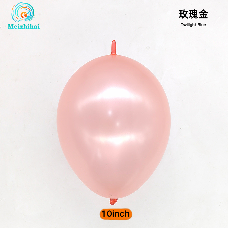 Globo de cola de 10 pulgadas Globo de sala de bodas Globo de Navidad Estilo de amor Diseño Globo de boda al por mayor