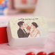 Wedding Candy Box Rectangular Tinplate Box Sealed Tea Tin Can Cosmetic Candy Box Candy Candy Box