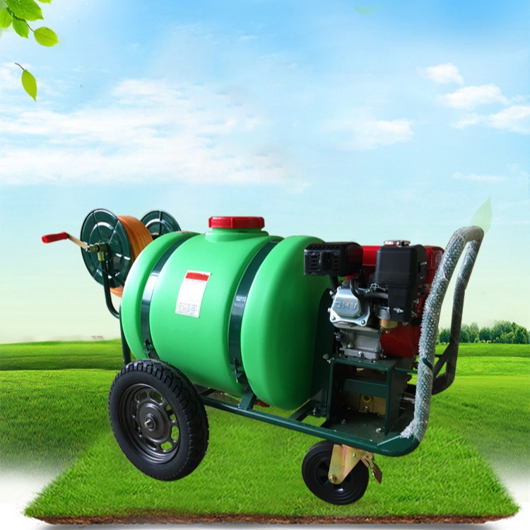 手推式 160L300L升电动打药机喷雾器农用汽油喷雾机汽油打农药机