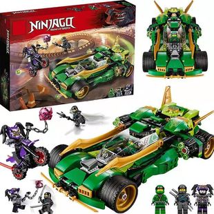 Chinese Building Blocks Phantom Ninja Lloyd Chariot Car Educational Assembled Children Boys Toys Birthday Gift