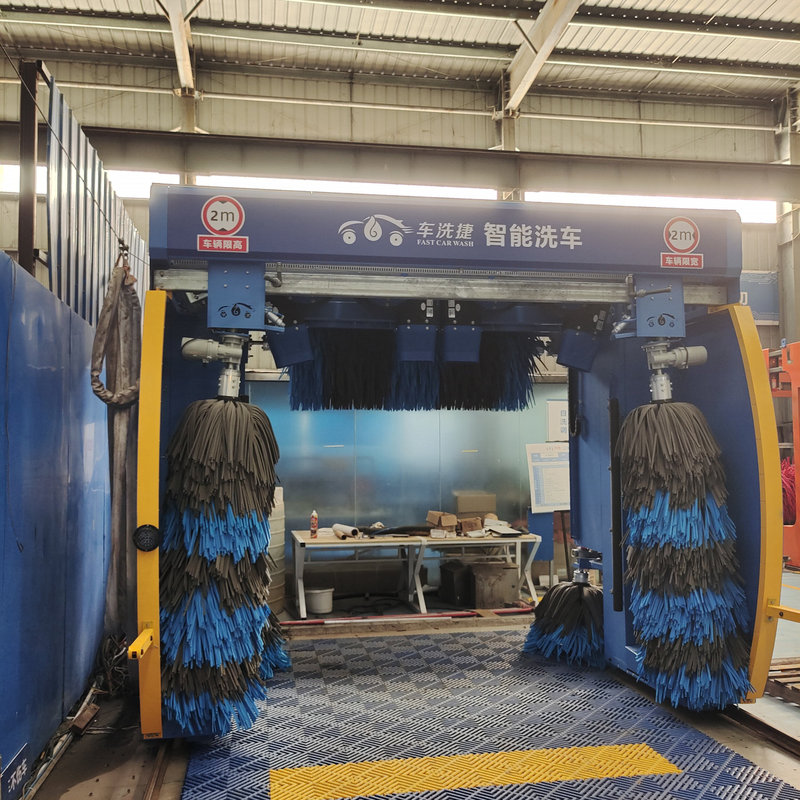 Carwashjie Fully Automatic Computer Car Washing Machine Intelligent High-Pressure Cleaning Equipment Saves Water and Electricity, Is Stable, Reliable and Easy to Install