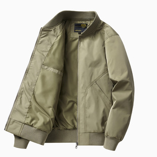 Spring and Autumn New Original Trendy MA1 Flight Jacket Loose and Versatile Baseball Collar Casual Men's Jacket